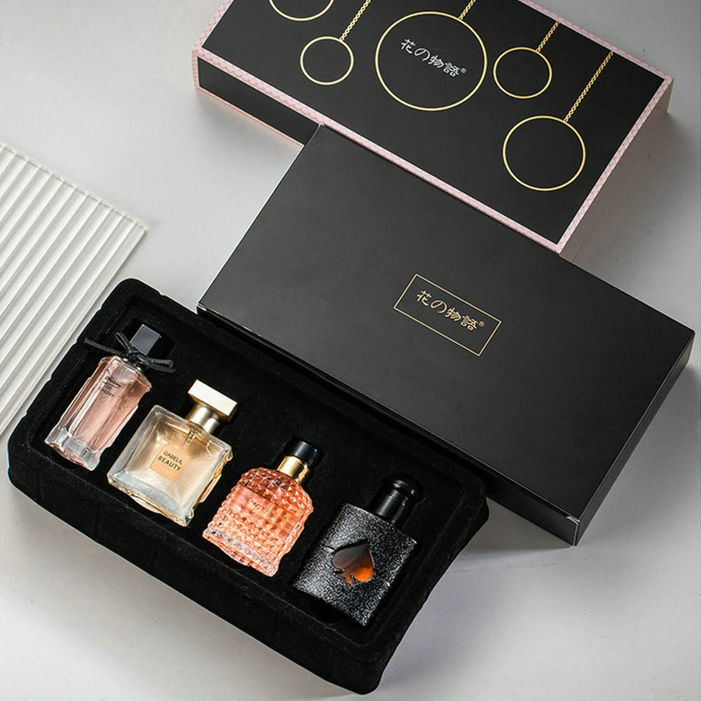 Gift Box Four Piece Set Women Perfume