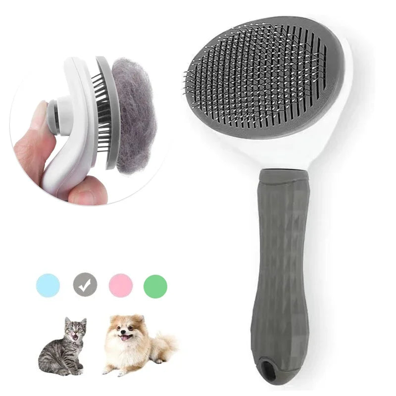 Cat Anti-Slip Grooming Brush Pet Hair Removal