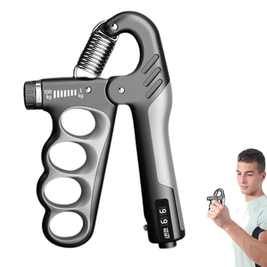 5-100Kg Hand Gripper Gym Wrist Expander Hand Strengthener Adjustable Dynamometer