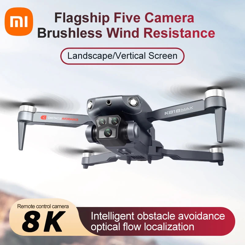 Xiaomi Drone 8K Aerial Photography HD Camera Professional Brushless Motor Obstacle Avoidance Folding Quadcopter RC