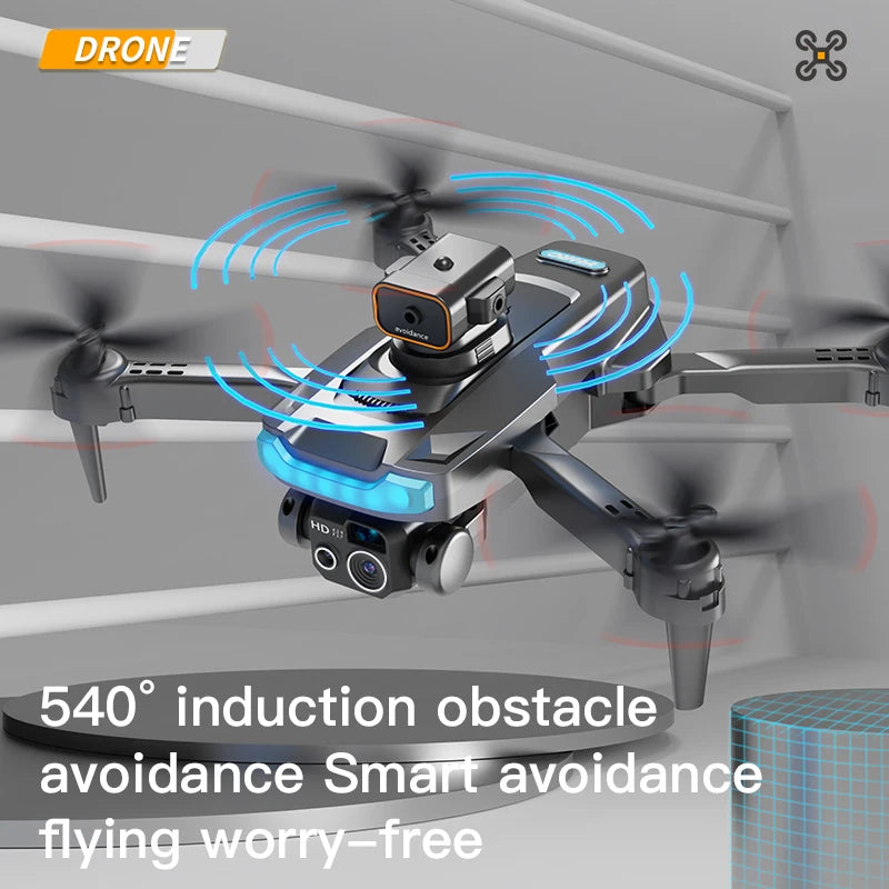 Drone Professional 8K Dual Camera GPS 5G Omnidirectional Obstacle Avoidance Optical Flow Positioning Brushless 10000M