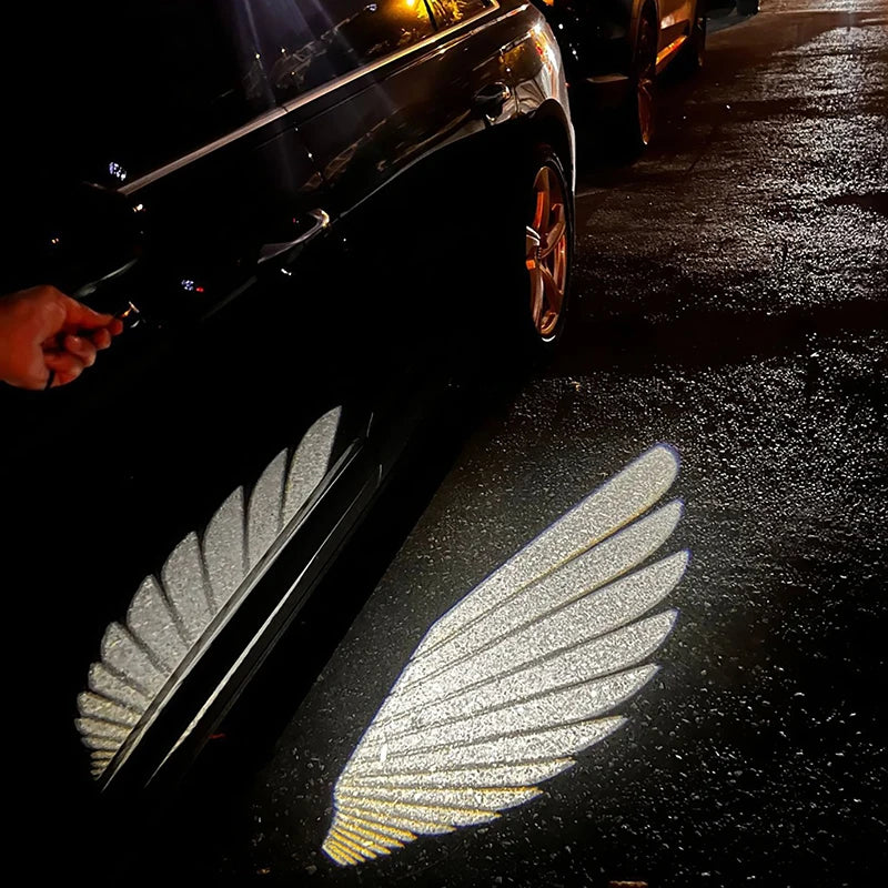 Car Angel Wings Wireless Door Lighting