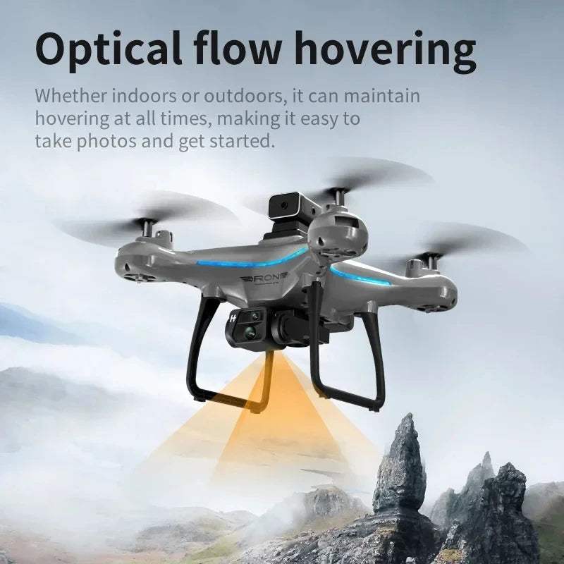 New 4K Dual Camera 4 Side Obstacle Avoidance Hover Drone Optical Flow Photography Aerial Vehicle RC Drones toy