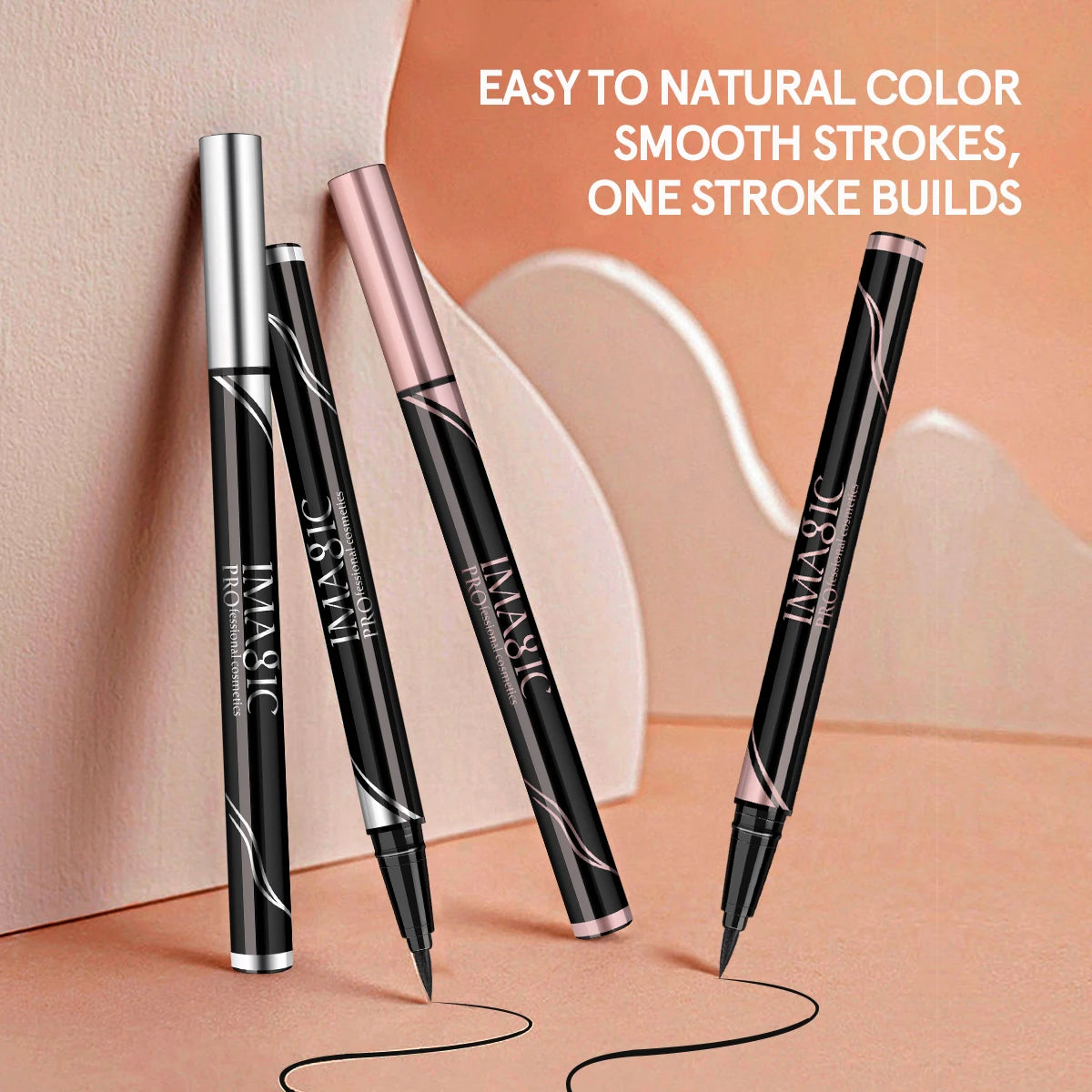 Waterproof Eyeliner Shine Eyeliner Matte Make Your Beauty Black Long Lasting Eyeliner Pen Makeup Cosmetic Tool