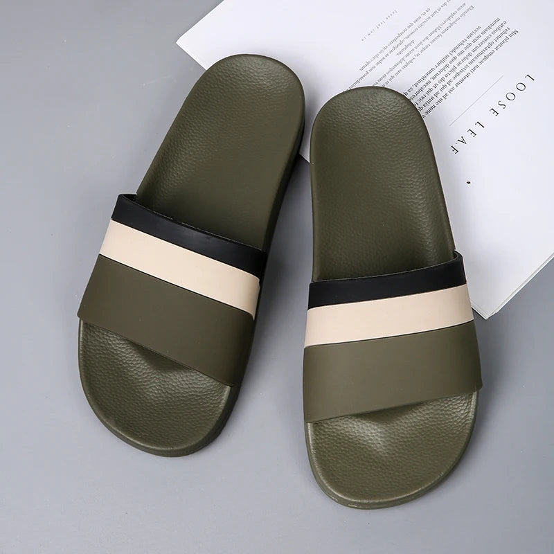 Men's Shoes 36-46 Simple Comfortable Slippers