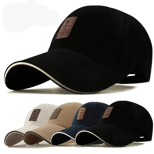 Spring, Summer, Cotton Baseball Cap for  Men's