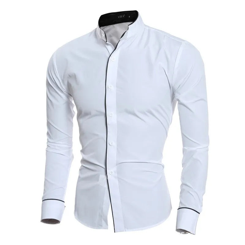 Men's Spring New Slim Fit Long Sleeve Shirt™