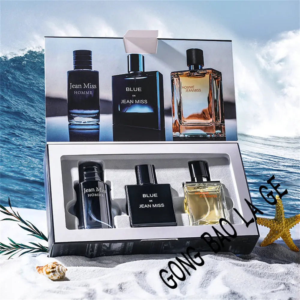 High Quality 90ml Men Perfume Gift Box 3pcs Set