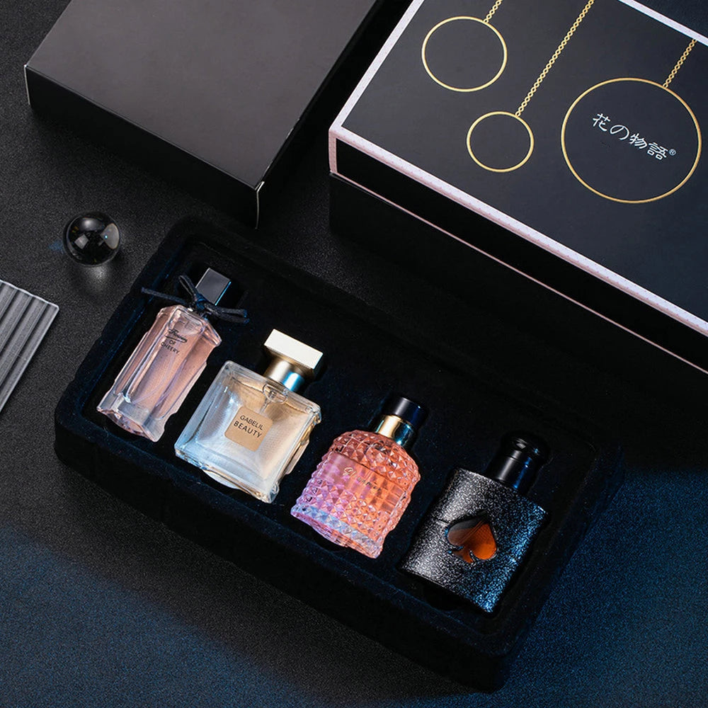 Gift Box Four Piece Set Women Perfume