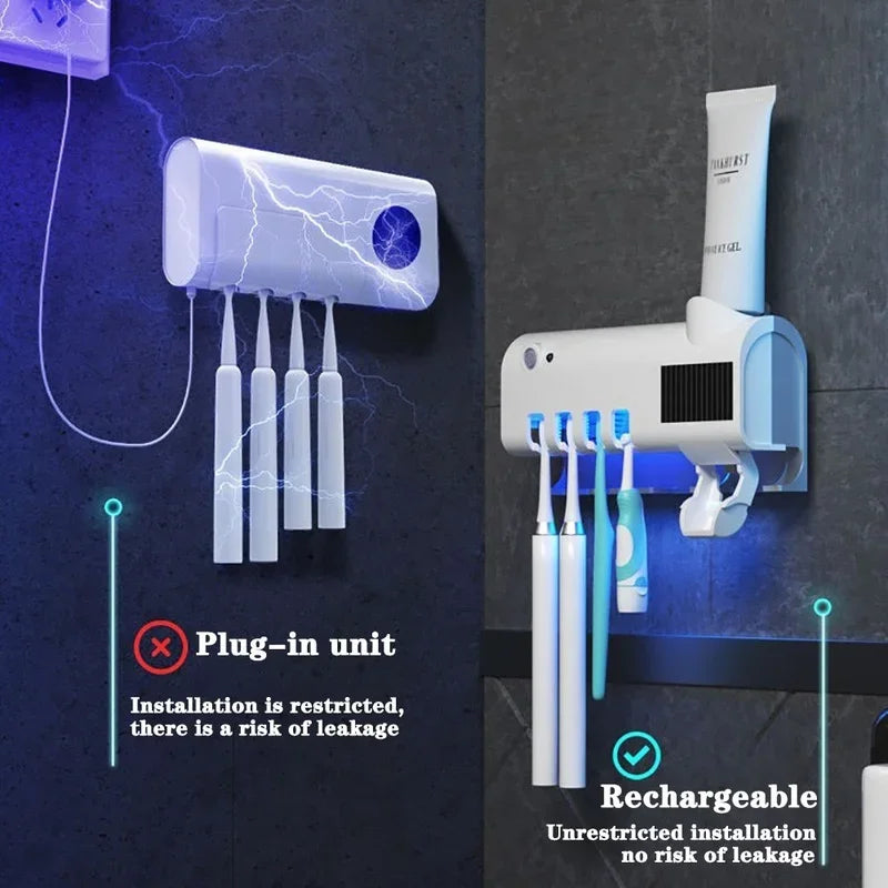 Automatic Toothpaste Dispenser USB Rechargeable