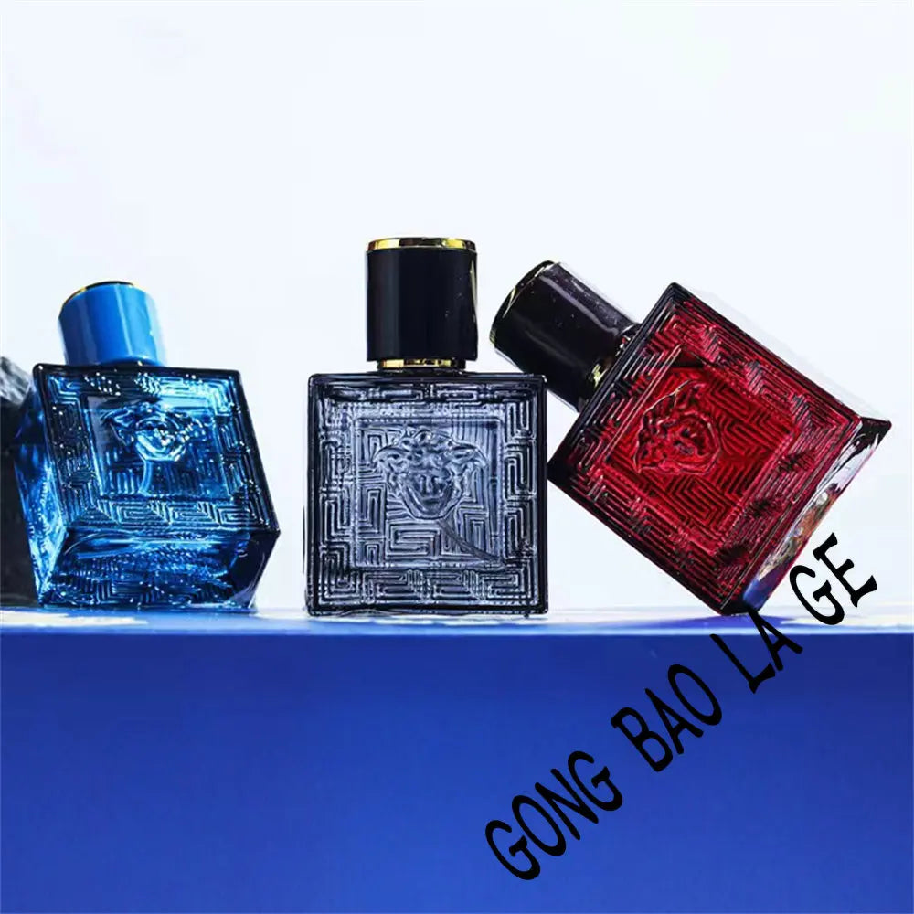 Brand 90ml Men Perfume Gift Box 3pcs Set