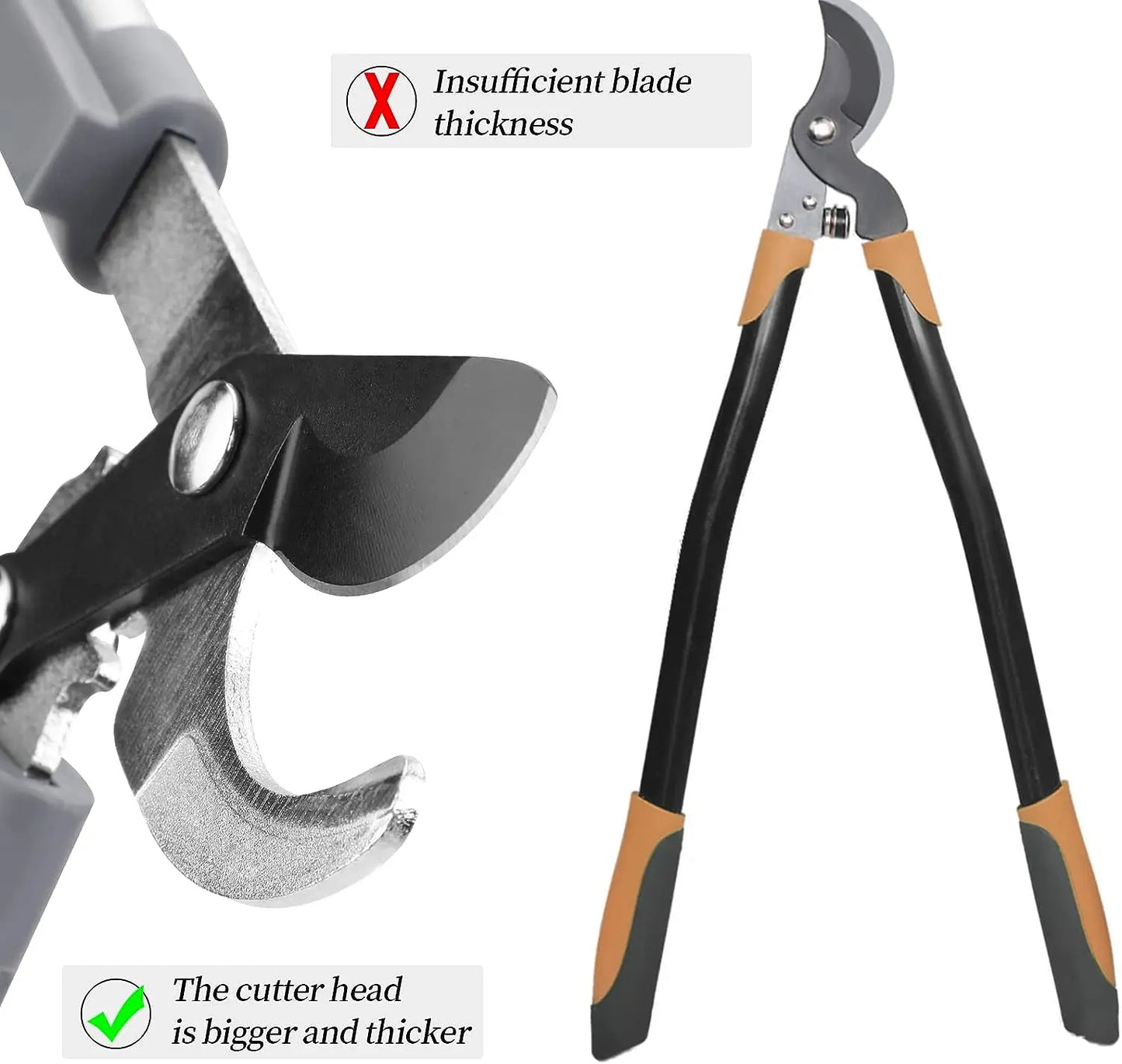 Pruning Shears Professional Pruner Garden Bonsai Plants Farm Home Pruning Equipment Coarse Branch Cut Hand Gardening Tools