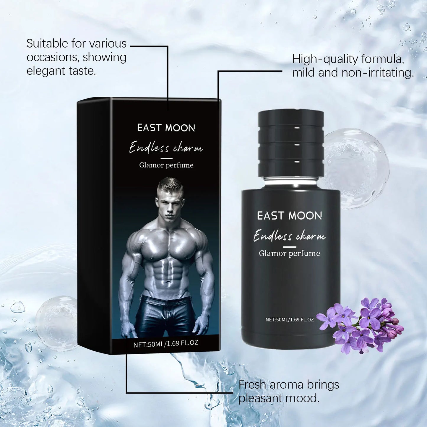 Men Sandalwood Perfume Long Lasting Fragrance