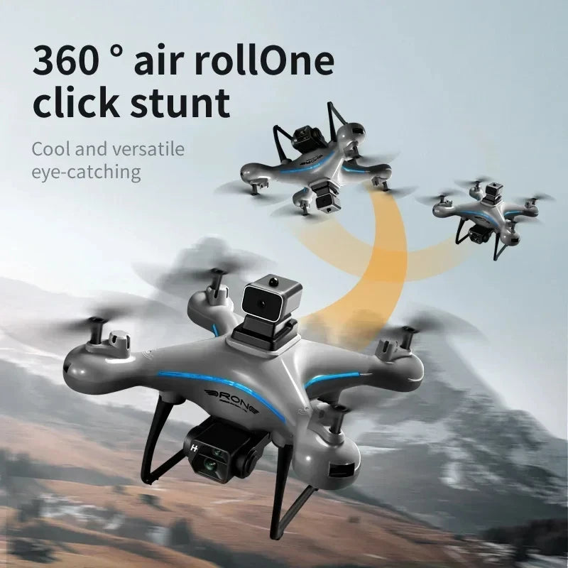 New 4K Dual Camera 4 Side Obstacle Avoidance Hover Drone Optical Flow Photography Aerial Vehicle RC Drones toy