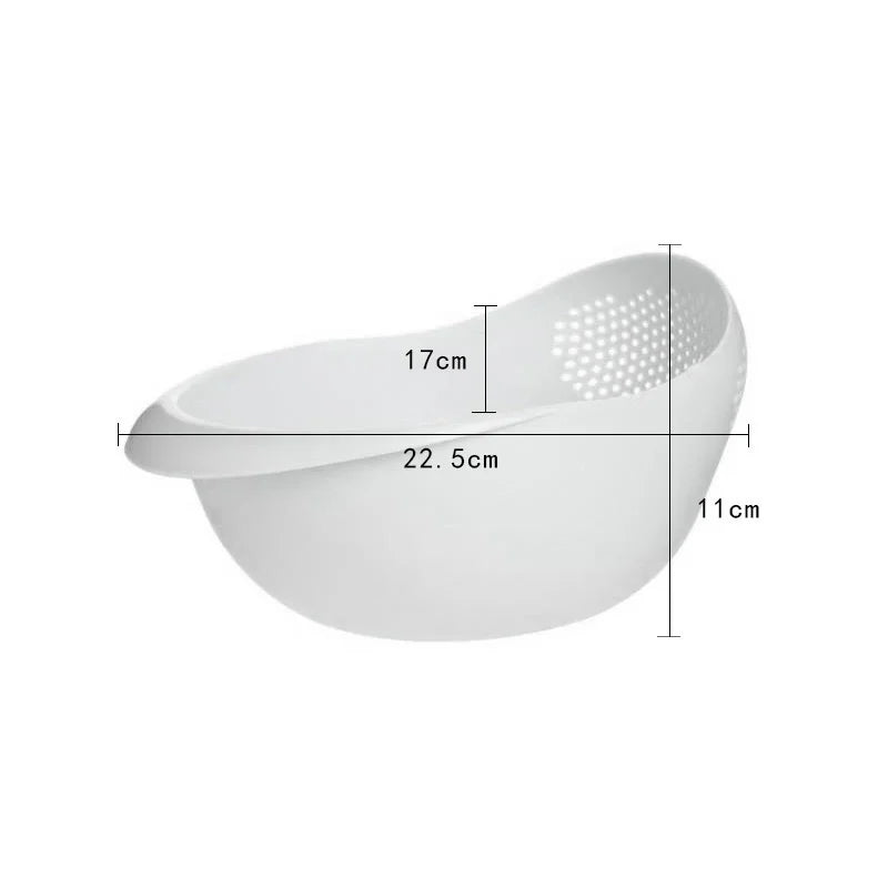 Rice Sieve Plastic Colander Kitchen