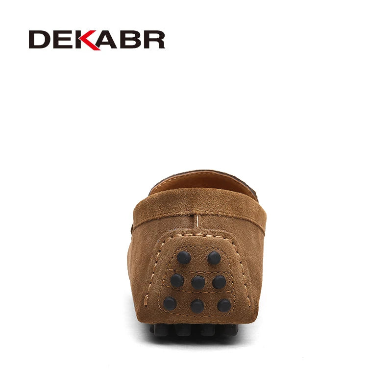 DEKABR Large Size 49 Men Loafers Soft Moccasins High Quality Spring Autumn