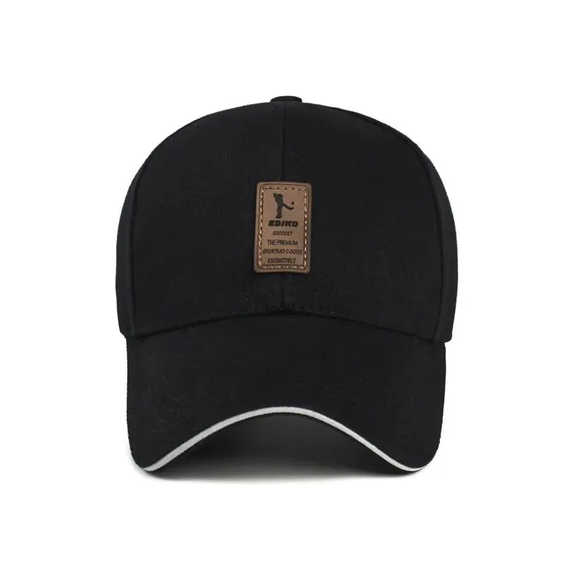 Spring, Summer, Cotton Baseball Cap for  Men's